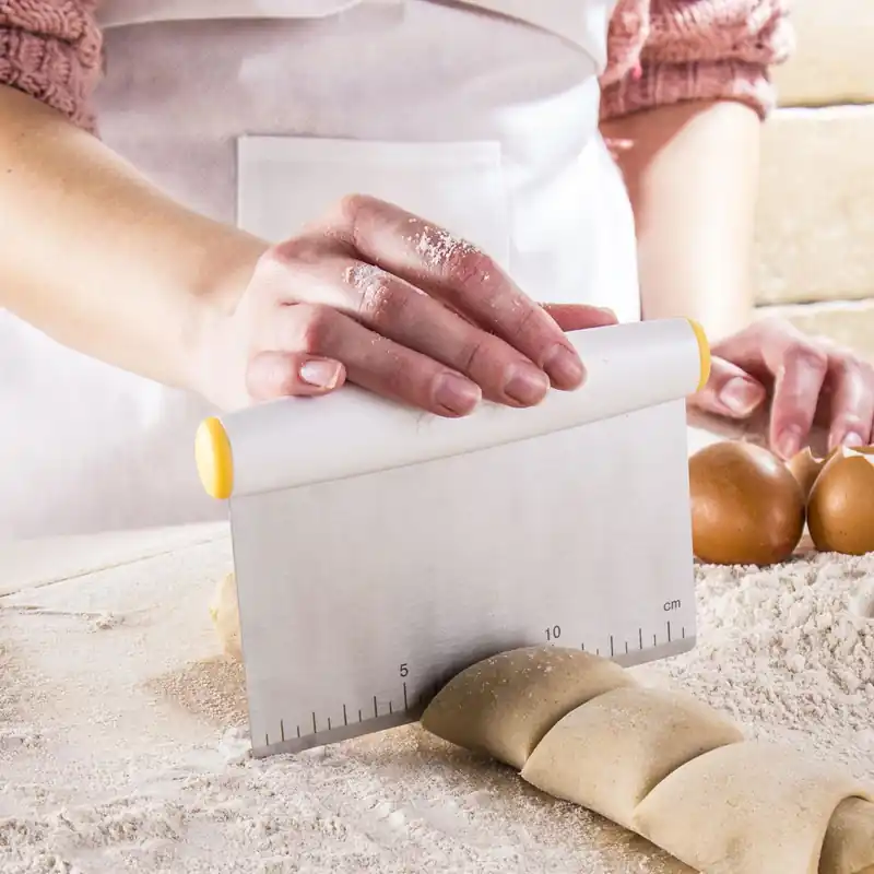 TESCOMA Delicia biały - siekacz do ciasta kruchego ze stali nierdzewnej Tylko do końca tygodnia