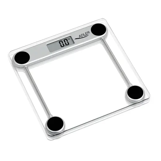ADLER Alka 30 x 30 cm - waga łazienkowa elektroniczna szklana Zamów teraz
