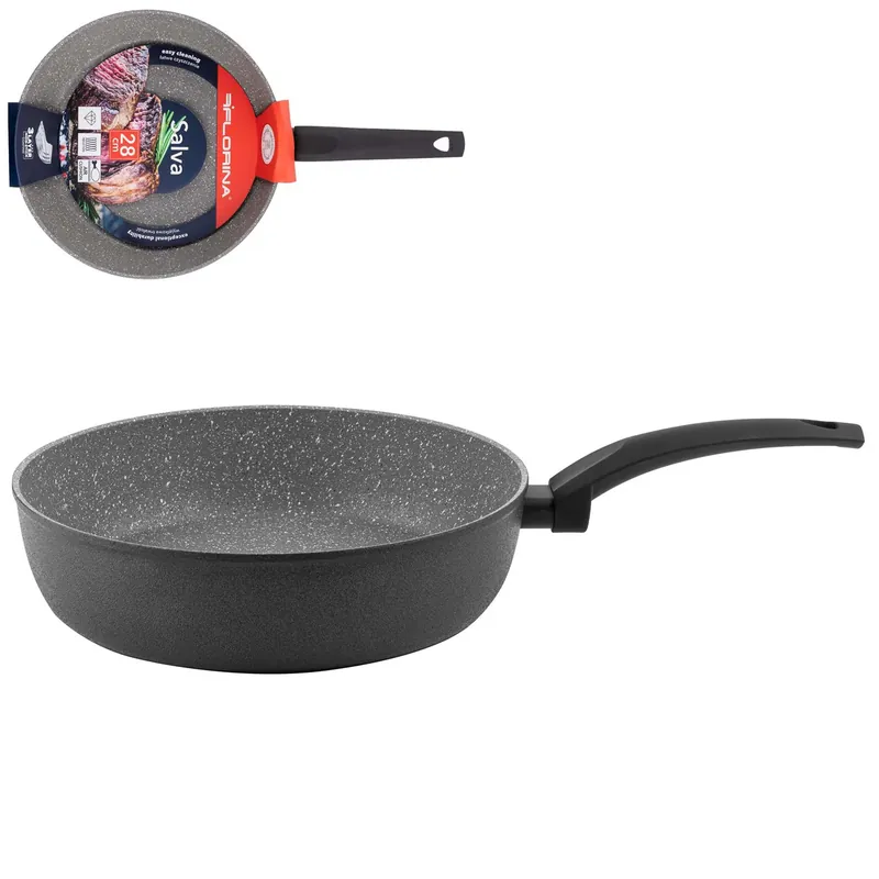 Patelnia nieprzywierająca FLORINA SALVA 28 cm Premium