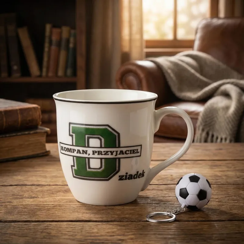 Kubek porcelanowy z brelokiem dla dziadka ALTOM DESIGN DZIADEK PRZYJACIEL 630 ml Wybór klientów