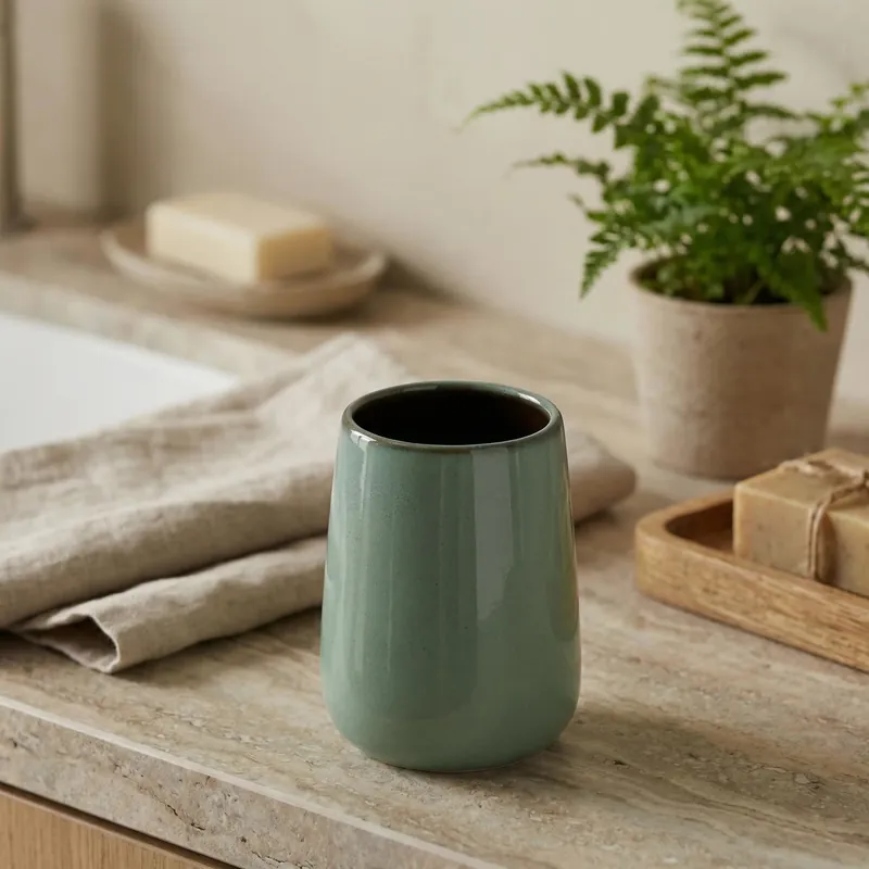 KELA Liana - kubek łazienkowy na szczoteczki ceramiczny Cena promocyjna