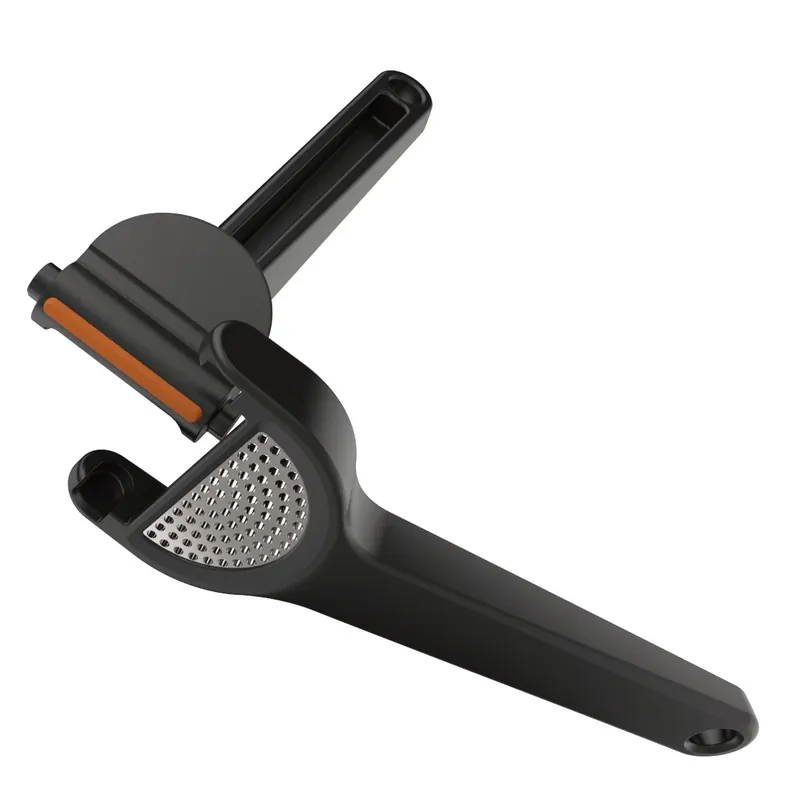 Nowy FISKARS Functional Form czarny - wyciskacz do czosnku plastikowy