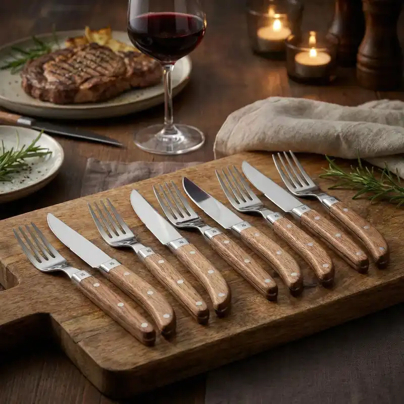 WMF Ranch 12 el. - zestaw sztućców do steków na 6 osób ze stali nierdzewnej Zniżka