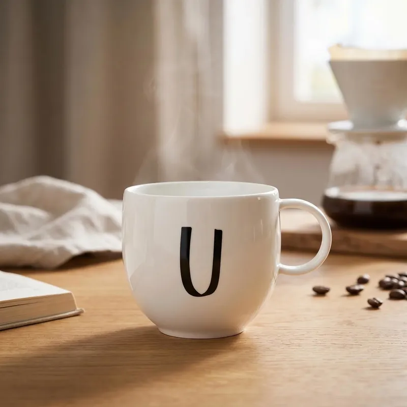 Hit sprzedaży Kubek porcelanowy 330 ml - U - Letters - Villeroy & Boch