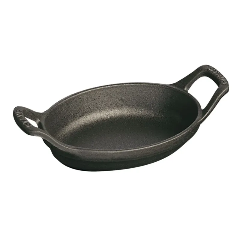 STAUB Owalne mini naczynie do pieczenia i zapiekania 250 ml, czarny Szybka wysyłka