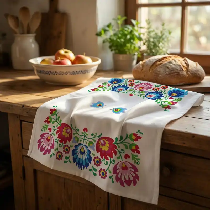 Ręcznik kuchenny bawełniany JEDEKA LUDOWA 8 50 x 60 cm Hit cenowy