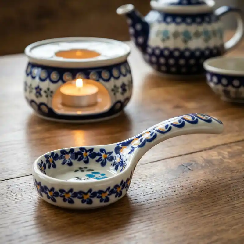 Łyżeczka do podgrzewacza - wzór 892 - Zakłady Ceramiczne w Bolesławcu Kup teraz