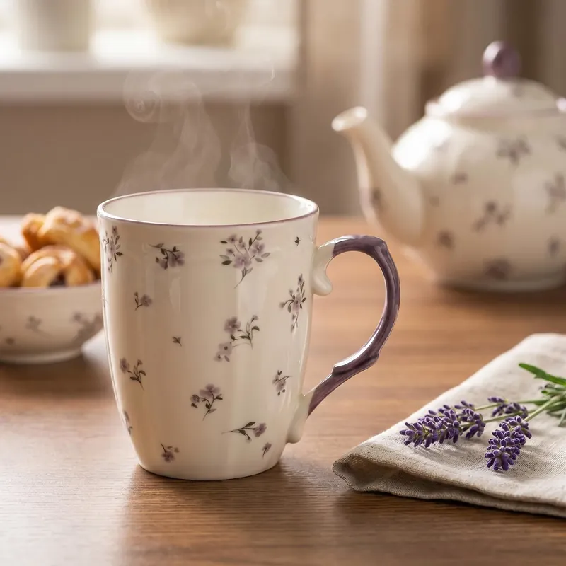 Oferta limitowana Kubek porcelanowy AFFEK DESIGN ROSALIE 350 ml