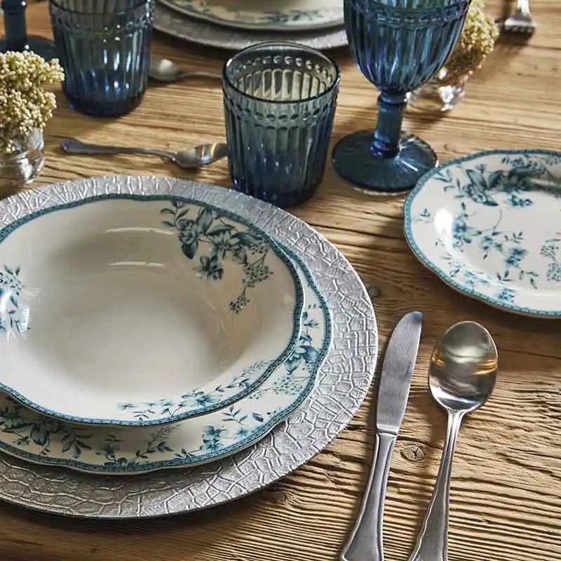 TOGNANA Gardenia 18 el. - komplet talerzy porcelanowych na 6 osób Wybór klientów