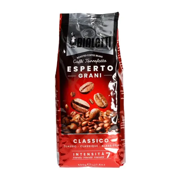 BIALETTI Experto Grani Classico 500g -włoska kawa ziarnista Popularny