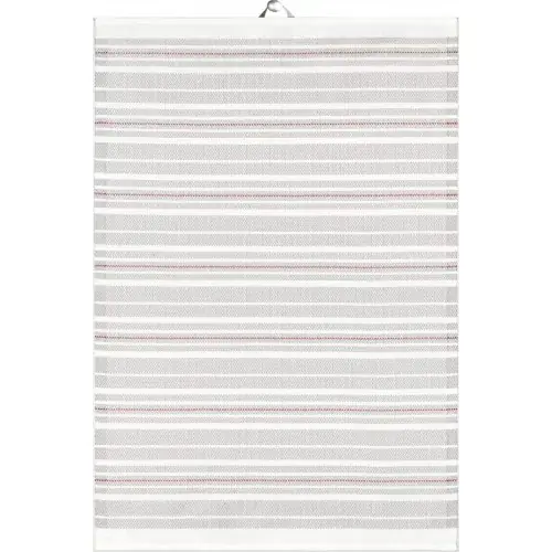 Łatwy zwrot Ręcznik kuchenny bawełniany EKELUND PIPER BIAŁY 48 x 70 cm