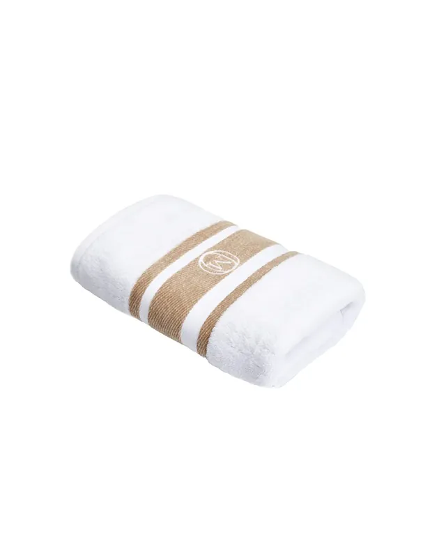 OFFICINE MONOGRAM Monogr.Linea b.beżowy – ręcznik kąpielowy 70 x 140 cm Taniej