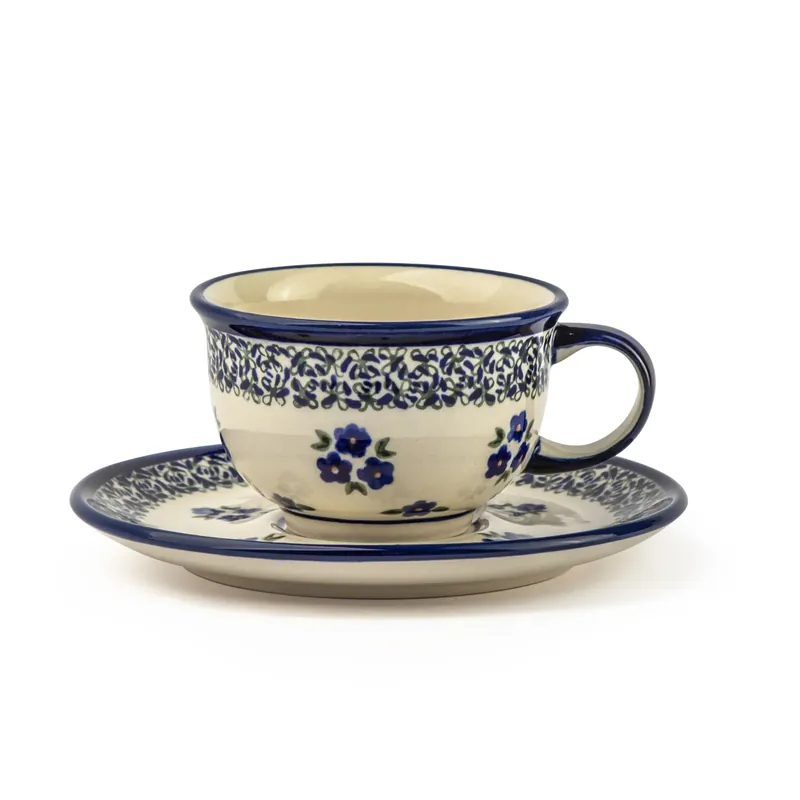 Premium Filiżanka ze spodkiem 220 ml - wzór A-224A -Zakłady Ceramiczne w Bolesławcu