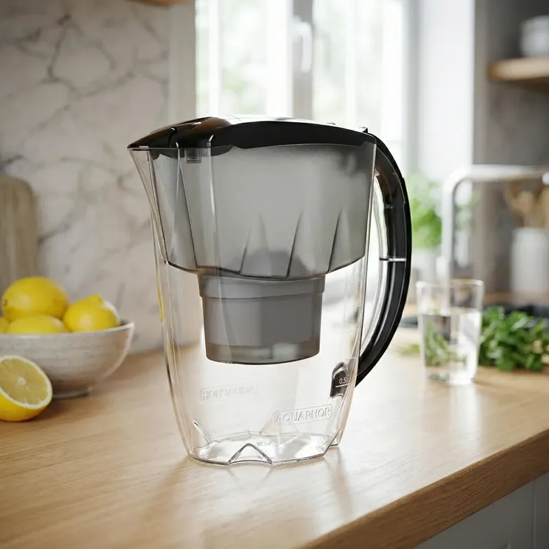 Wyprzedaż Dzbanek filtrujący bez wkładu AQUAPHOR SIMPLE 2,8 l czarny