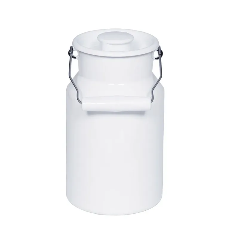 Nowość RIESS Classic Weiss 1,5 l - kanka na mleko emaliowana