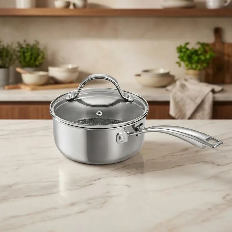 Rabat TESCOMA SteelCRAFT 1,5 l - rondel ze stali nierdzewnej z pokrywką