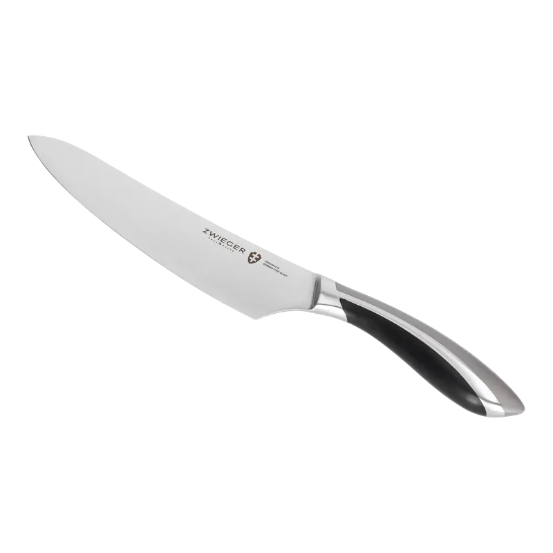 ZWIEGER Black Stone 20 cm - nóż szefa kuchni ze stali nierdzewnej Nowy