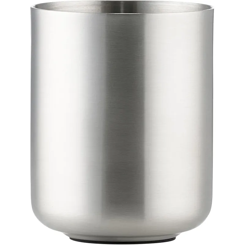 ZONE DENMARK UME 8.3 x 10.3 cm - kubek na szczoteczki do zębów z kamionki z powłoką soft-touch stalowy Okazja