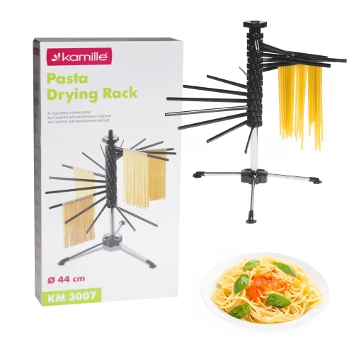 Ekspresowa dostawa Suszarka stojak do suszenia makaronu 16-ramienna składana ITALIAN STYLE KAMILLE KM-3007