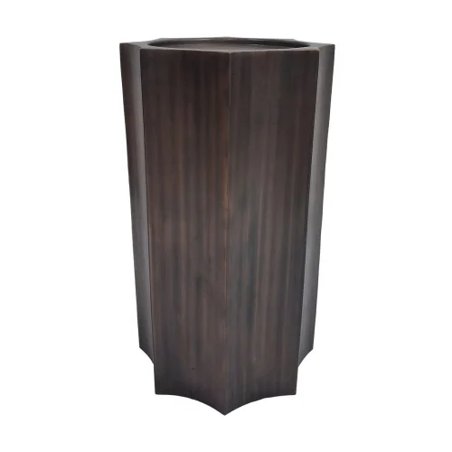 Źelazny postument Brockley Bronze podstawa pod kwiaty 62 cm antyczny brąz Niska cena
