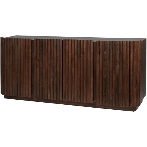 Wyprzedaż Drewniany kredens Montpelier 175 cm komoda czterodrzwiowa bufet