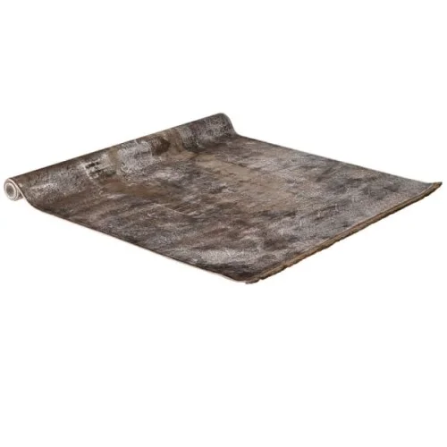 Promocja Brązowy dywan Chelsea Mink 165x235 cm brąz beż wzory wiskoza i akryl