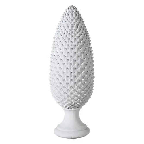 Dodaj do koszyka Dekoracja rzeżba White Artichoke 75 cm karczoch biel żywica poliresin