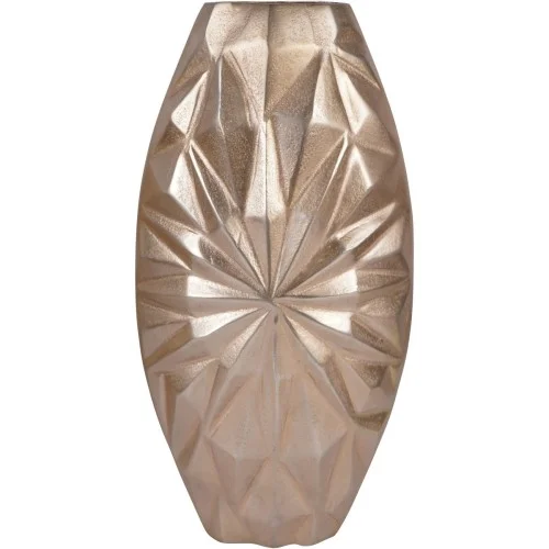 Duży wazon Sunburst 40 cm z aluminium - złoty wazon do salonu Kup online
