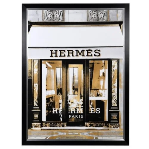 Premium Obraz Hermes Designer 152x117 cm czarna rama