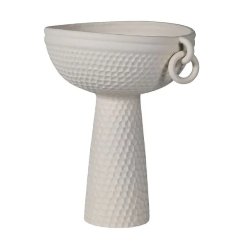 Wyprzedaż Porcelanowy wazon Elegant 42 cm biały wazon oryginalny design