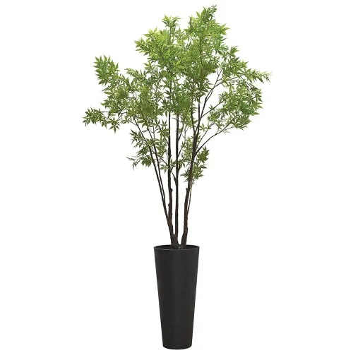 Wysokie Sztuczne Drzewo Klon Acer 301 cm –Zielona Roślina Dekoracyjna Premium