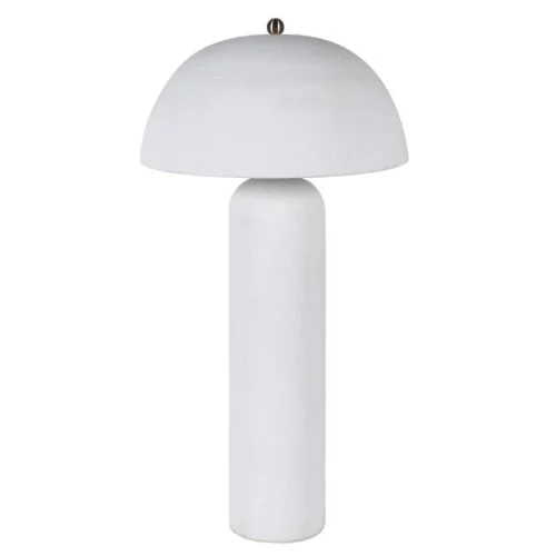 Lampa stołowa Classic Ceramics 57 cm biała ceramiczna lampka nocna Wysoka jakość