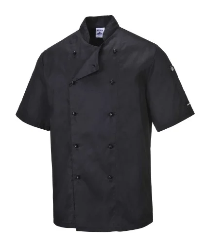 Bluza szefa kuchni Kent czarna (C734BKR) Do wyczerpania zapasów
