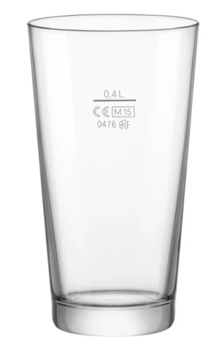 Szklanka do piwa typu shaker 0,4l (400537) Łatwy zwrot
