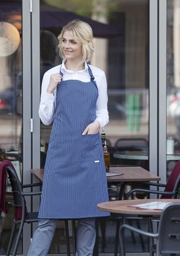 Fartuch z kieszenią Bib Apron Carlo(3 kolory) (LS11) Niska cena
