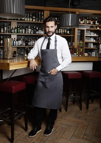 Fartuch Bib Apron BASIC with Buckle and Pocket (21 kolorów) (BLS5/1) Do wyczerpania zapasów