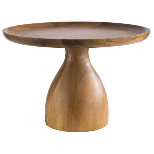 Dodaj do koszyka Patera drewniana 脴 24cm H16cm AKACJA (AP33293)