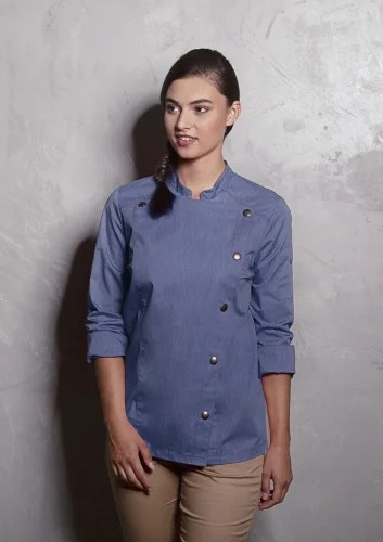 Ograniczona ilość Damska bluza kucharska JEANS-STYLE (3 kolory) (JF20)
