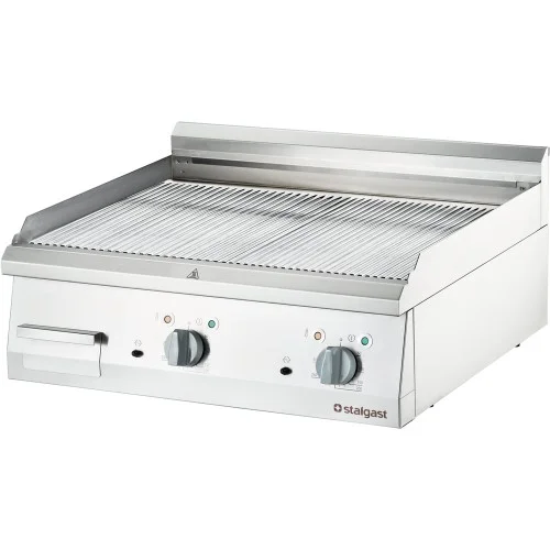 Płyta grillowa elektryczna, ryflowana, 8.1 kW, chrom (9737200) Bezpieczna płatność