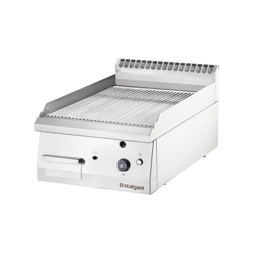 Płyta grillowa gazowa, ryflowana, 6.5 kW, G30, chrom (9736230) Dostępne od ręki