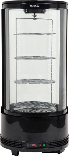 Łatwy zwrot WITRYNA CHŁODNICZA 73L 50x50x106 CZARNA (YG-05090)