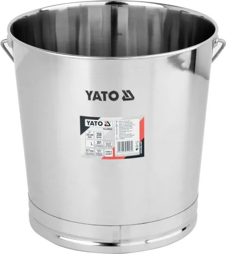 Nowość WIADRO ZE STALI NIERDZEWNEJ 28L (YG-00652)